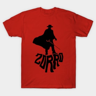 Zorro's Shadow (Black) T-Shirt